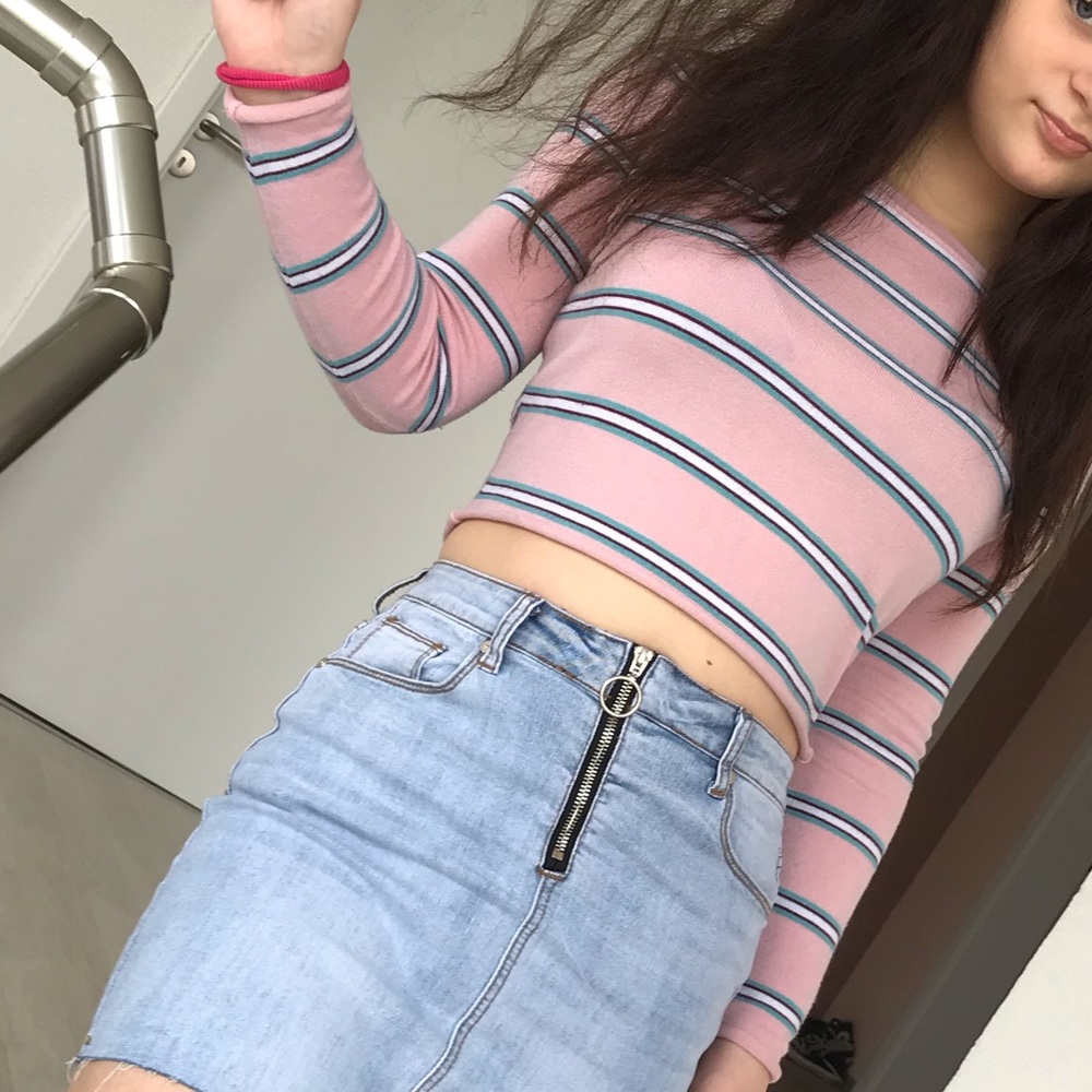 Pink sweater